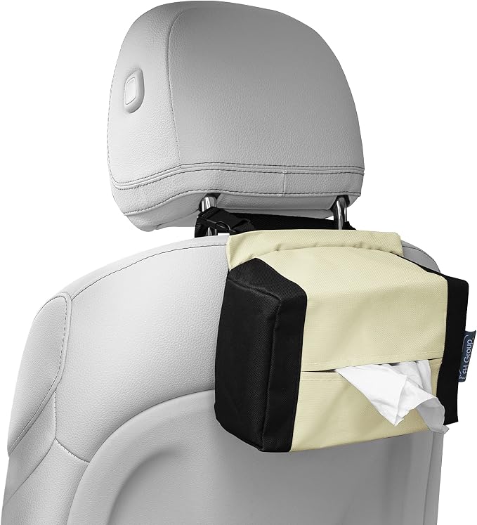 FH Group E-Z Travel™ Napkin Tissue Dispenser Holder Fits Most Cars, and Vans by FHGroup