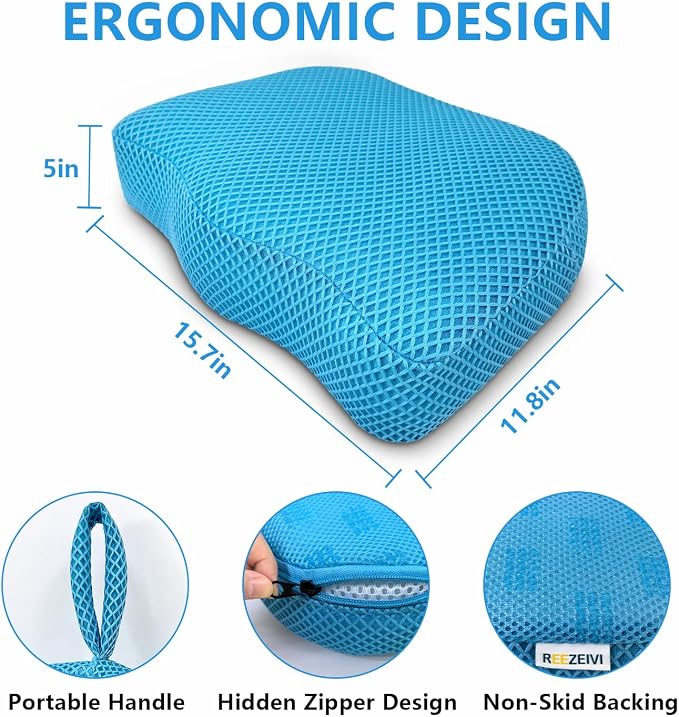 REEZEIVI Hot Tub Booster Seat for Adults, 5 Inch Thick SPA Cushion, Weighted - Image 2