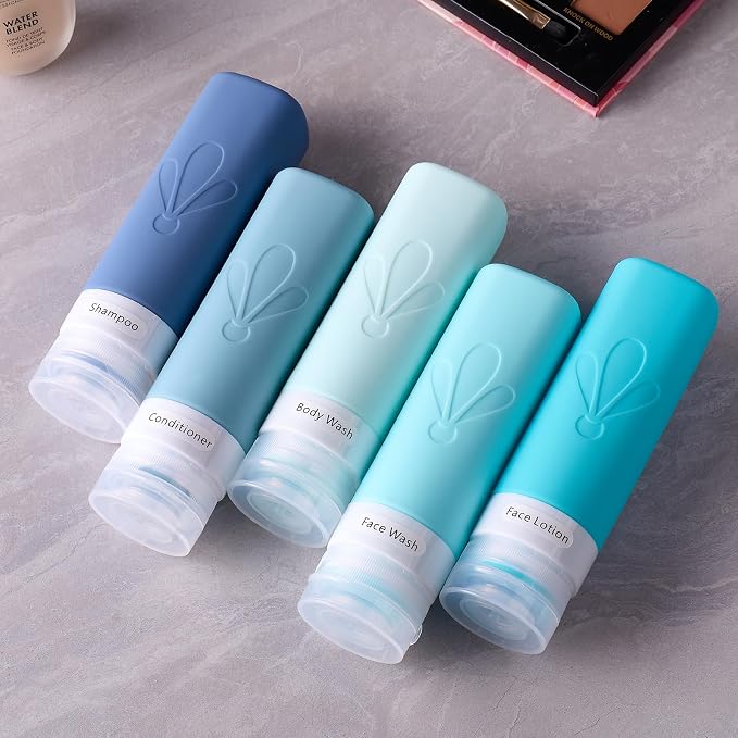INSFIT Travel Bottles for Toiletries, TSA Approved 3oz Travel Size Toiletries - Image 6