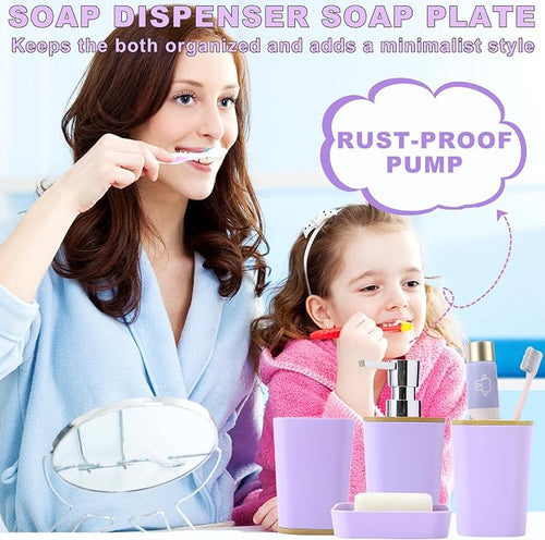24PCS Bathroom Sets with Shower Curtain and Rugs, Bathroom Sets with Extra Soft - Image 2