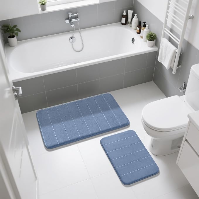 Yimobra Memory Foam Bathroom Rugs Sets 2 Piece - Image 7