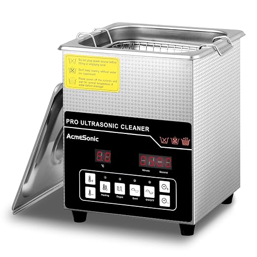 Ultrasonic Cleaner 2L Dual-Frequency Professional Digital Stainless Steel by ACMESONICUltrasonicCleaner
