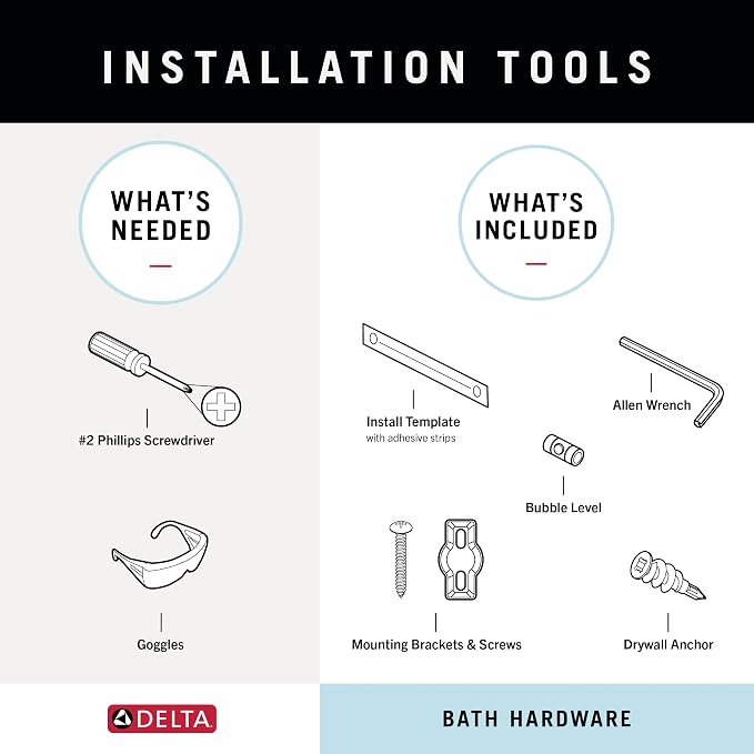 Delta ARV35-DN Arvo Double Towel Hook Bath Hardware Accessory in Brushed Nickel - Image 11