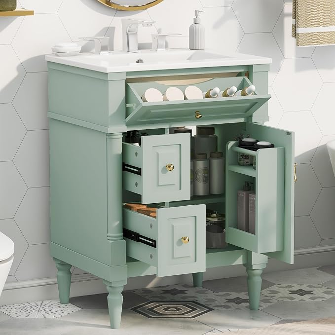 Harper & Bright Designs 24" Bathroom Vanity by HarperBrightDesigns