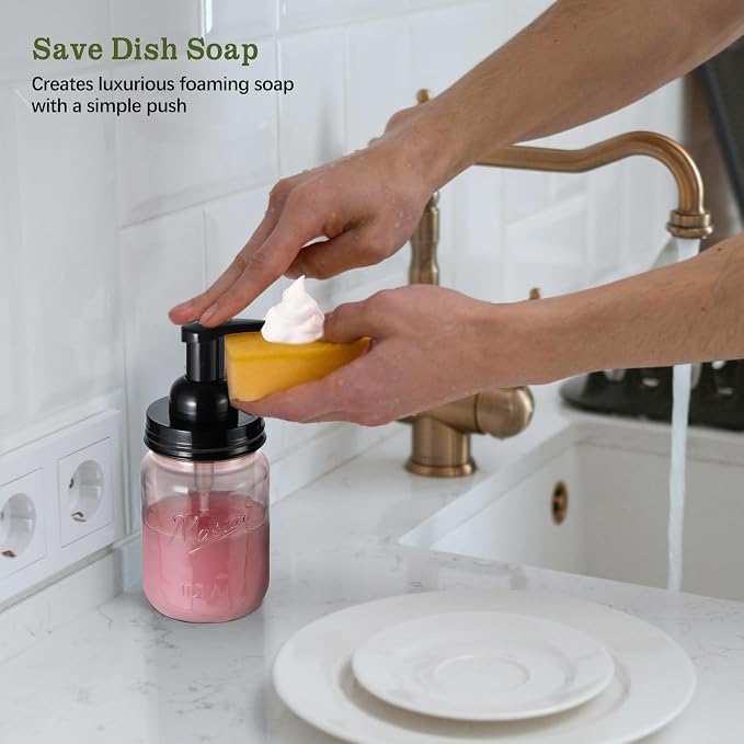 Amolliar Plastic Foaming Soap Dispenser - Image 5
