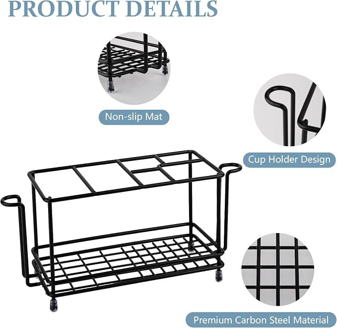 Carbon Steel Toothbrush Holders - Image 4