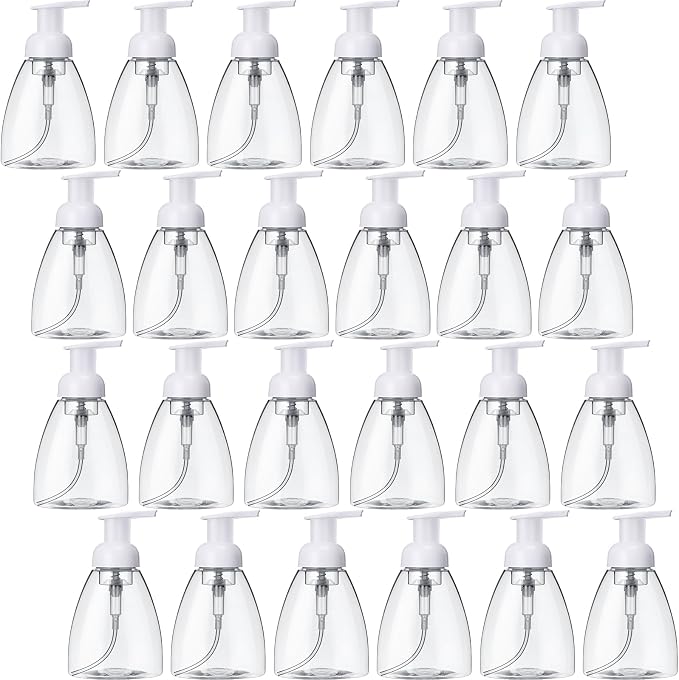Eboot 24 Pcs 10 oz Foaming Soap Dispenser Foaming Pump Bottle Travel Hand Soap by eBoot