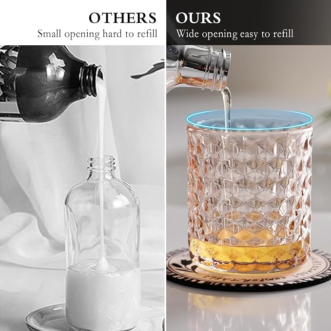 Hand Soap Dispenser Glass, Refillable Liquid Dispenser - Image 2