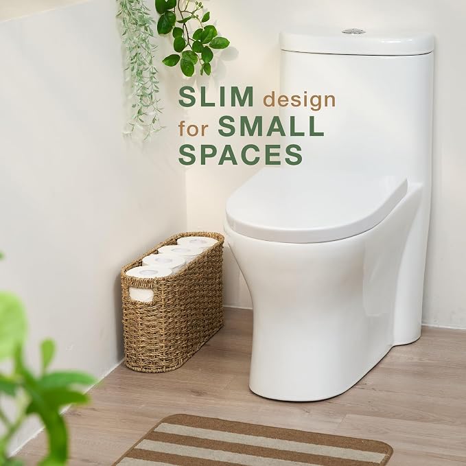 Seagrass Toilet Paper Storage Basket - Image 3