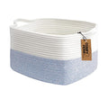 COMFY-HOMI Cotton Rope Woven Basket by COMFY-HOMI