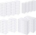 96 Pack Rectangular Clear Plastic Storage Containers Box by Thintinick
