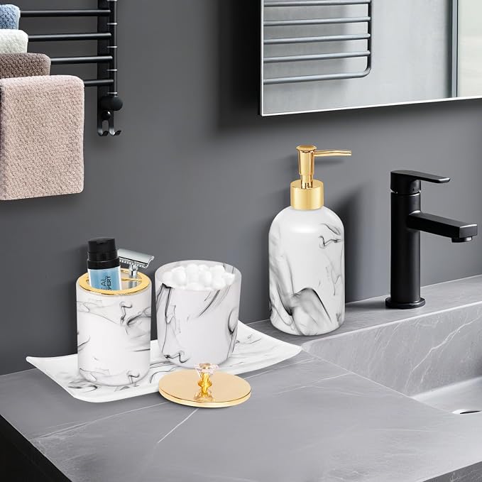 Haturi Bathroom Accessories Set, Glass Kits, Gift - Image 5