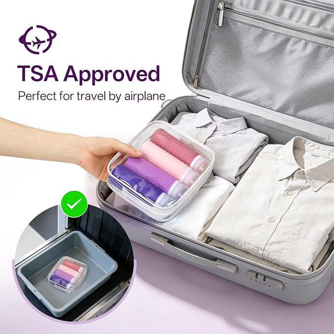 Travel Bottles for Toiletries, TSA Approved Travel Size Containers, Leak Proof - Image 7