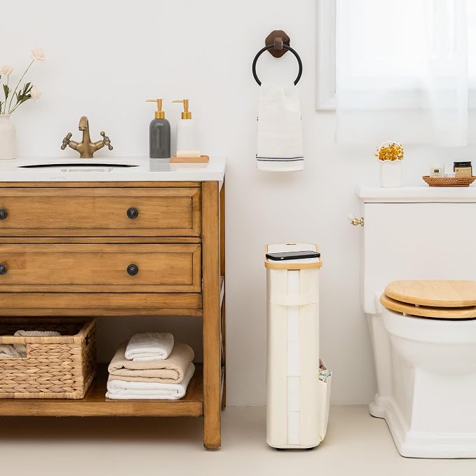 StorageWorks Toilet Paper Storage Baskets - Image 6