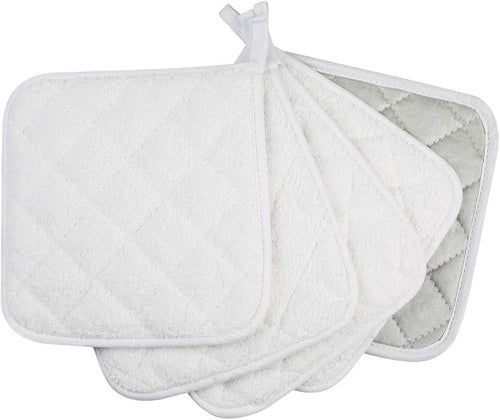100% Cotton Kitchen Everyday Basic Terry Pot Holder Heat Resistant Coaster - Image 2