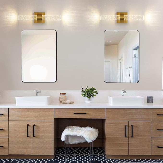 Gold Wall Sconces Set of Two - Image 7