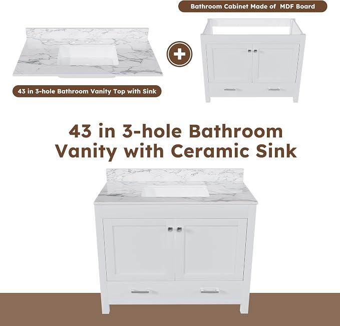 Montary 42" Bathroom Vanity - Image 6