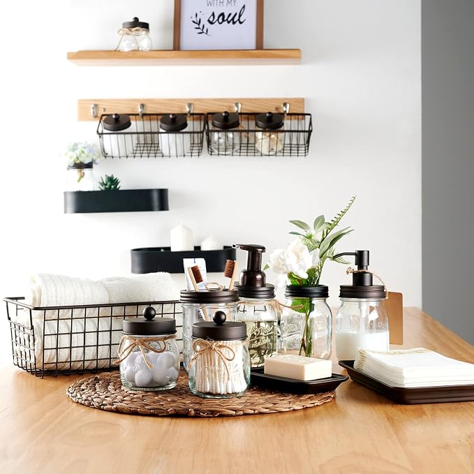 SheeChung 8PCS Bathroom Accessories Set Complete - Image 2