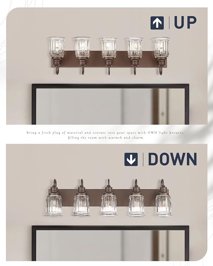 5 Light Bathroom Vanity Light - Image 4
