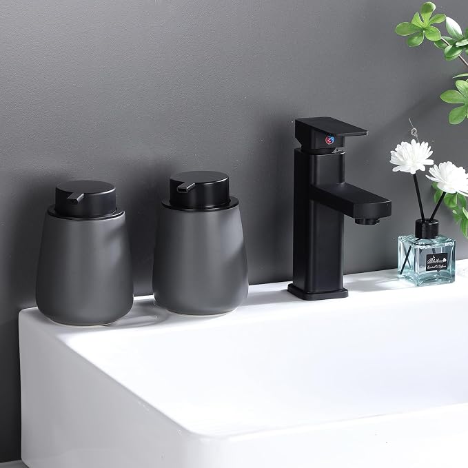 12Oz Grey Soap Dispenser Set - Image 6