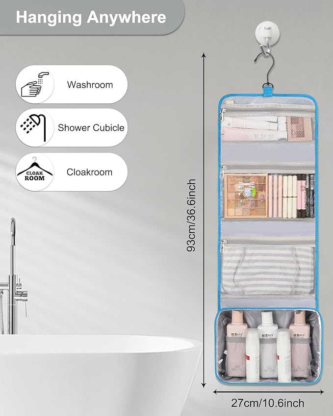 Relavel Travel Hanging Toiletry Bag - Image 3