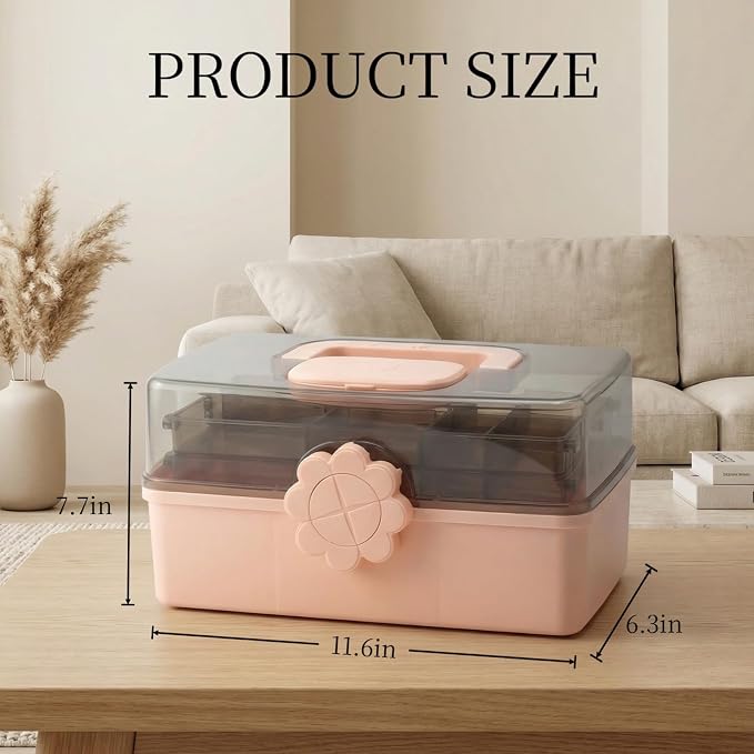 Pulseplay 3-Layer Plastic Storage Box - Image 5