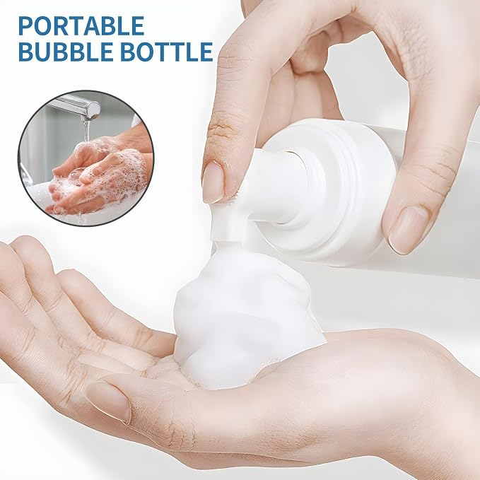 Foam Pump Bottle 7oz 2pcs Foaming Soap Dispenser 200ml Foaming Spray Bottless - Image 6