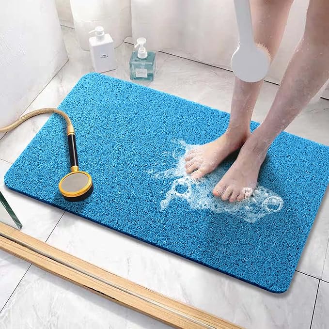 Asvin Soft Textured Bath, Tub Mat, 24x32 Inch, Phthalate Free, Non Slip Comfort by Unknown