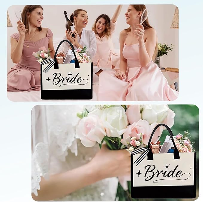 Bride Gifts Canvas Tote Bag, Gifts - Image 2
