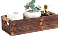 TIMRIS Rustic Wooden Box, Toilet Paper Holder, Farmhouse Bathroom Decor by TIMRIS
