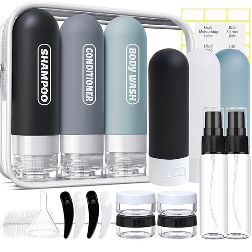 20 Pack Travel Bottles Set, TSA Approved Travel Size Toiletries Containers by Unknown