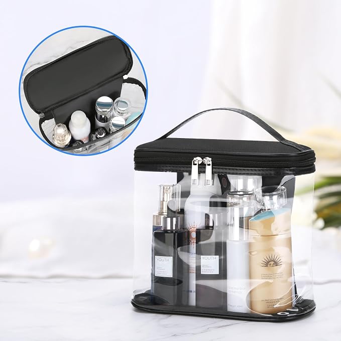 Heavy Duty Leak Proof Clear Travel Bags - Image 2