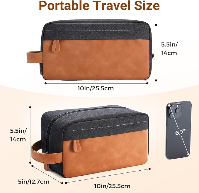Elviros Hanging Travel Toiletry Bag Gift - Image 9