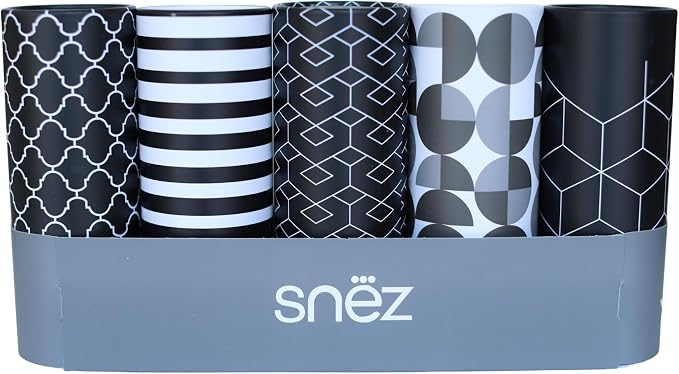 Cylinder Car Facial Tissue Holder, 5 Pack, 50 Tissues Per Cylinder, - Image 2