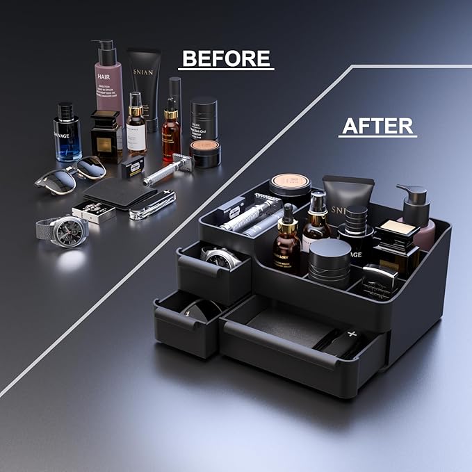 Mens Bathroom Countertop Organizer - Image 3