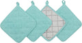 Cotton Pot Holders Cotton Made Machine Washable Heat Resistant Everyday Kitchen by GQZLUCK
