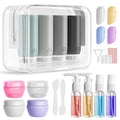 Muslish 21 Pack Travel Bottles for Toiletries, Leak-Proof TSA Compliant by MUSLISH