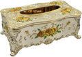 9.45"x5.43"x3.94" Luxurious Rose Tissue Box by TSNAMAY