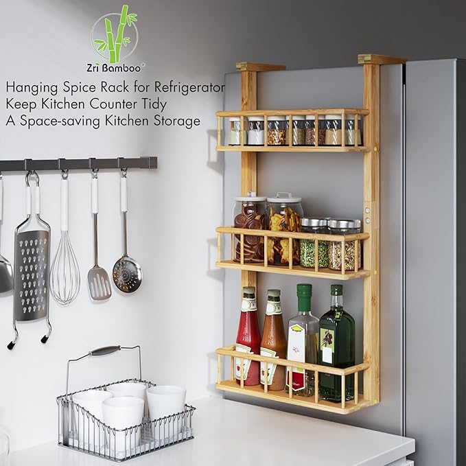 Hanging Spice Rack for Refrigerator - Image 2