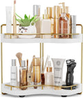 2-Tier Corner Bathroom Counter Organizer by Unknown