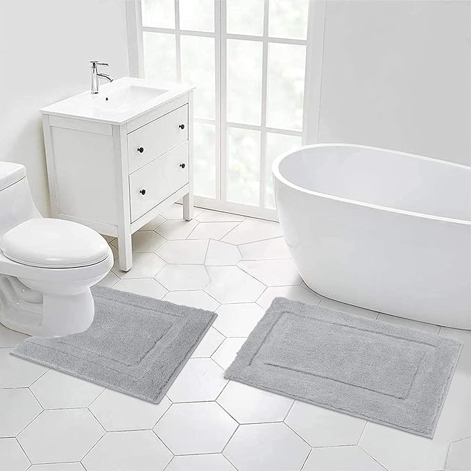 SHACOS Bathroom Rugs Set of 2 Pieces - Image 4