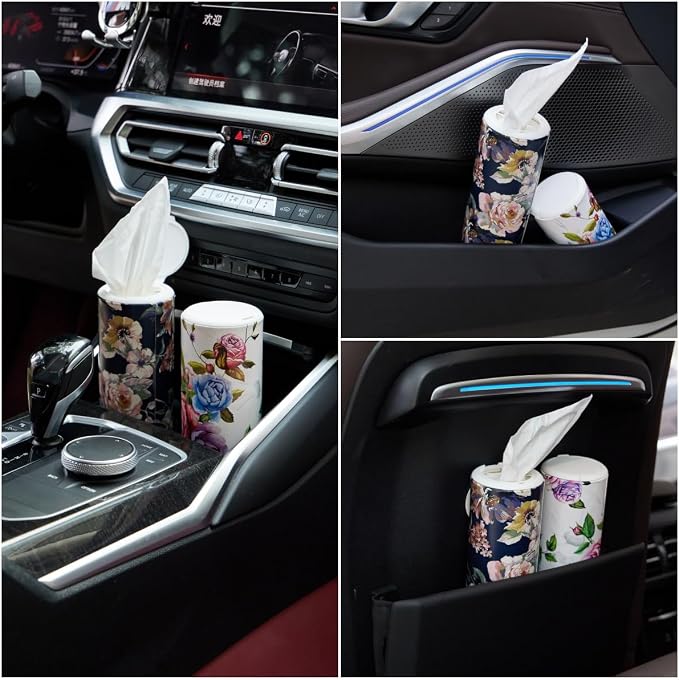 Car Tissues Cylinder Holder - Image 5