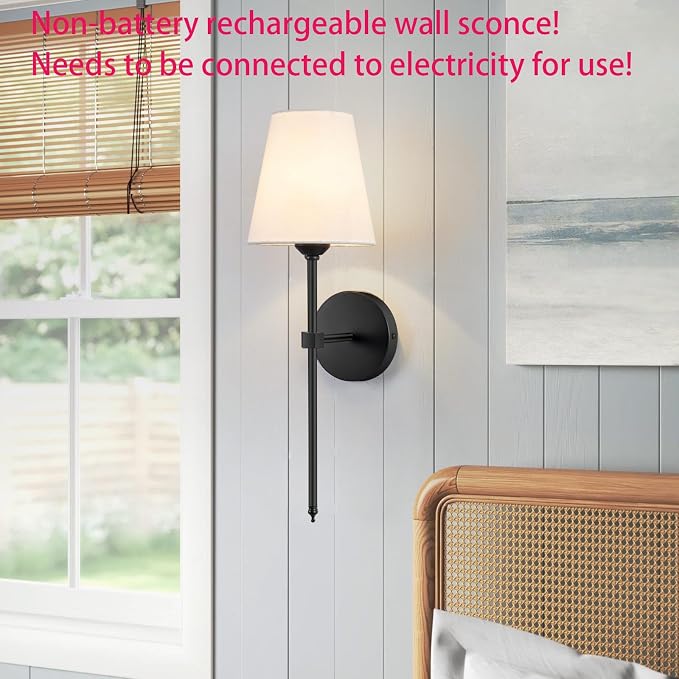 Wall Sconces Sets of 2, Retro Industrial Wall Lamps, Bathroom Vanity Sconces - Image 2