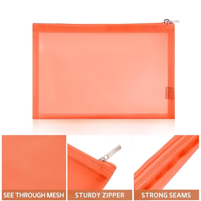 EASYFUN Mesh Pouch, Make up Bag - Image 3