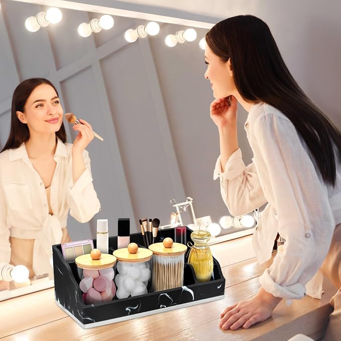 Bathroom Counter Organizer, Toothbrush and Toothpaste Holder - Image 4
