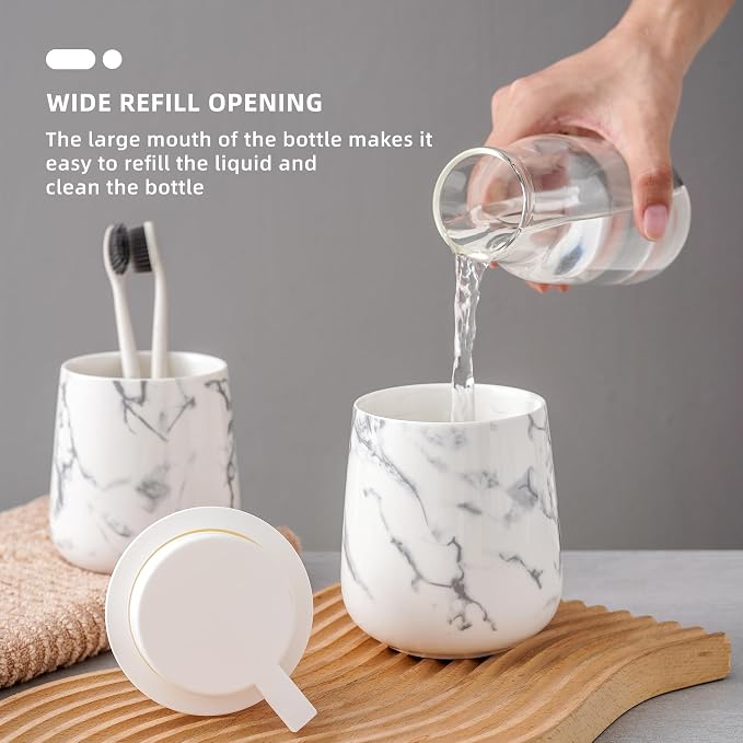 soap Dispenser Ceramic foaming soap Dispenser - Image 5