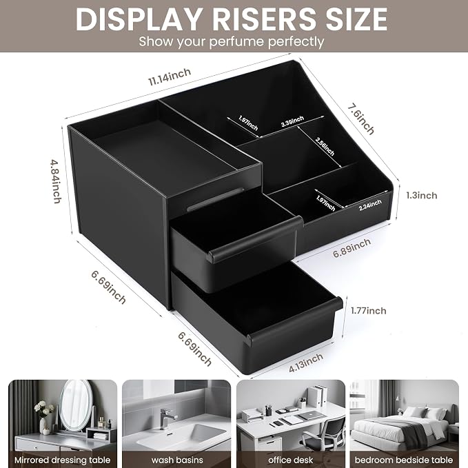 Mens Cologne Organizer, Bathroom Organizers, Organizer - Image 2