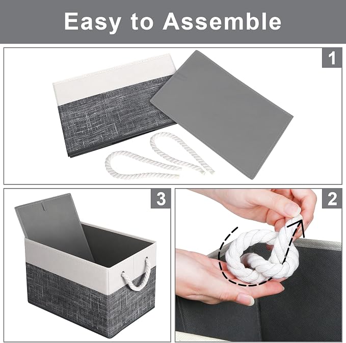 Fab totes Storage Bins, Foldable Storage Baskets - Image 5