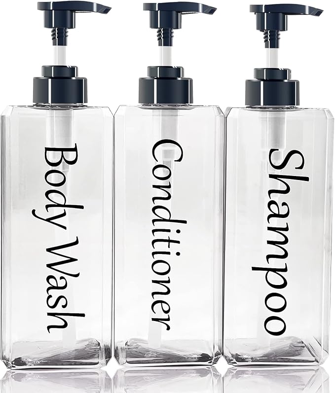 Shampoo and Conditioner Dispenser- Refillable & EmptyShampoo and Conditioner - Image 9