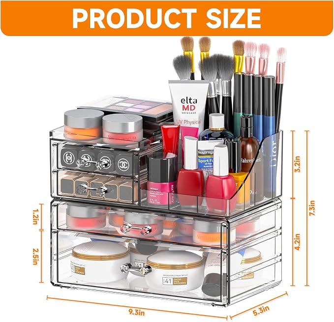 Small Make up Organizers and Storage - Image 3